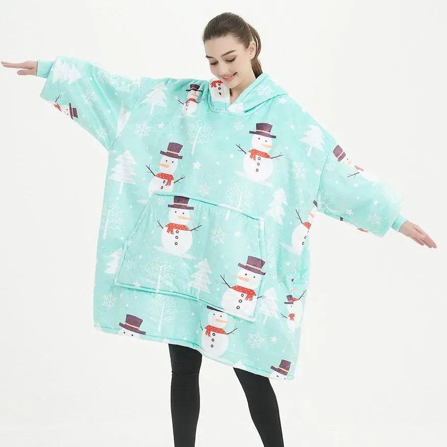Wodie Christmas  Snowie Ultra-Soft Hoodie Blanket (Limited Holiday Edition)