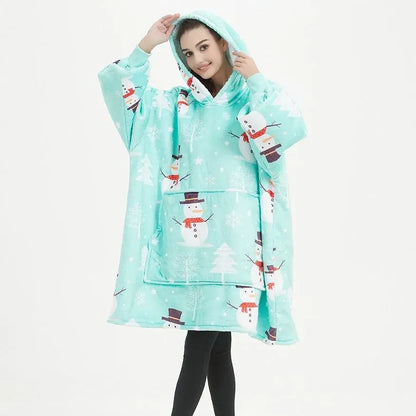 Wodie Christmas  Snowie Ultra-Soft Hoodie Blanket (Limited Holiday Edition)