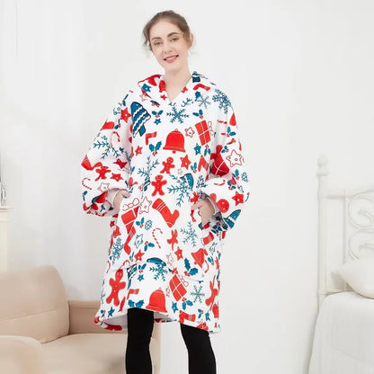 Wodie Christmas  Misty Ultra-Soft Hoodie Blanket (Limited Holiday Edition)