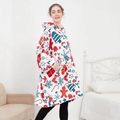 Wodie Christmas  Misty Ultra-Soft Hoodie Blanket (Limited Holiday Edition)