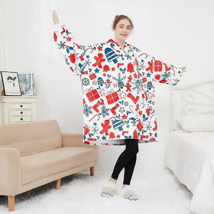 Wodie Christmas  Misty Ultra-Soft Hoodie Blanket (Limited Holiday Edition)