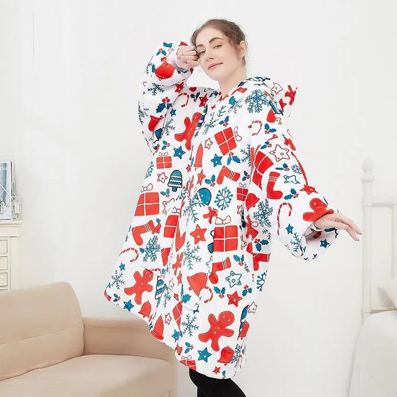 Wodie Christmas  Misty Ultra-Soft Hoodie Blanket (Limited Holiday Edition)