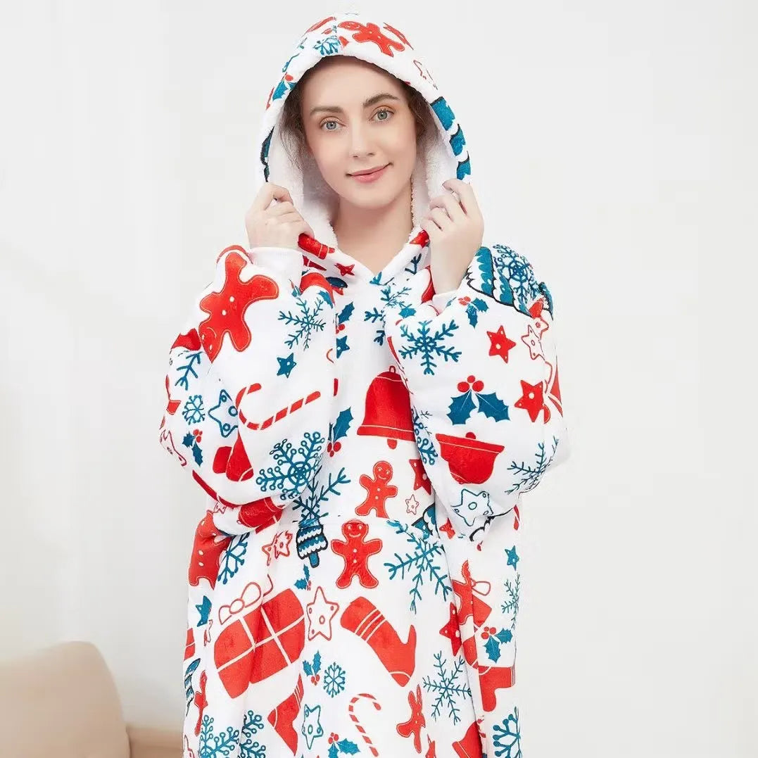 Wodie Christmas  Misty Ultra-Soft Hoodie Blanket (Limited Holiday Edition)